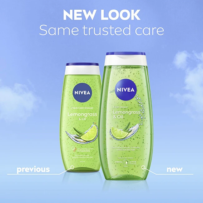 Nivea Lemongrass & Oil Dušo želė unisex, 500 ml