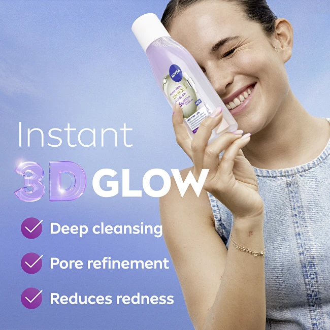 Nivea Luminous Skin Glow Micellar Vanduo 400 ml