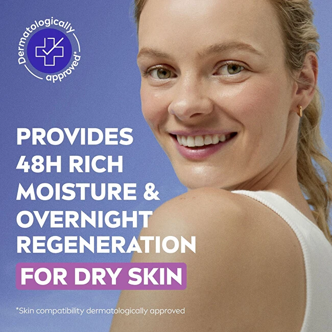 „Nivea Essentials S“ regeneruojamasis naktinis kremas sausai ir jautriai odai, 50 ml