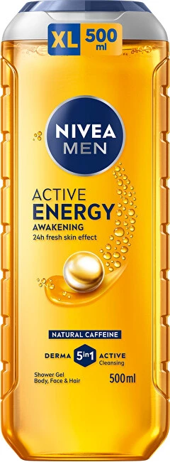 Dušo želė NIVEA Men, Active Energy, 500 ml
