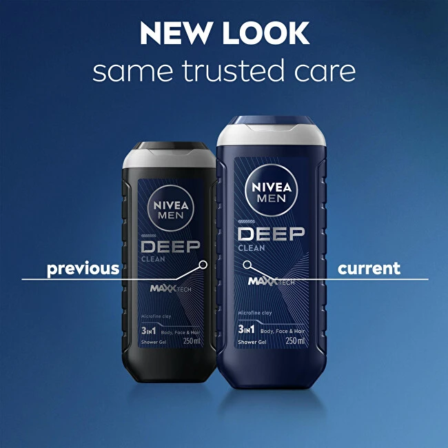 Nivea Men Deep Clean Dušo želė