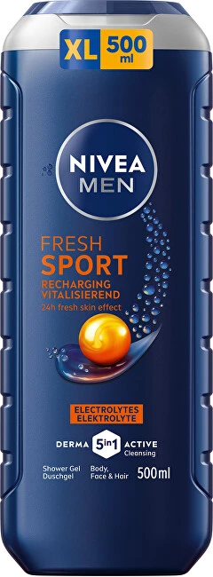 NIVEA MEN Dušo želė vyrams SPORT 500ml
