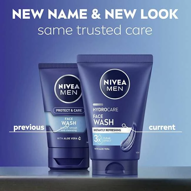 Nivea Men Hydrocare veido prausimosi gelis 100 ml