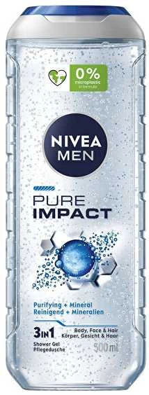 Beiersdorf Nivea Men Dušo Želė PURE Impact 500ml
