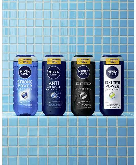 Nivea Men's Šampūnas for sensitive scalp Men Sensitive Power (Shampo) 250 ml