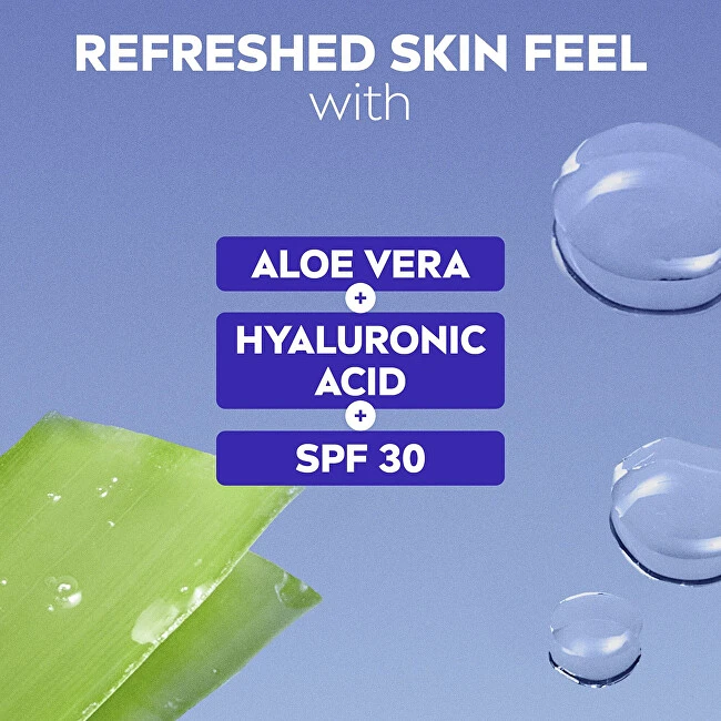 Nivea drėkinamasis dieninis kremas nuo saulės SPF 30 Essential (gaivus dieninis kremas) 50 ml