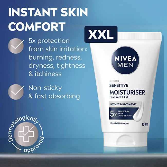 Nivea Drėkinamasis veido kremas jautriai odai 100 ml