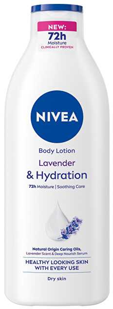 Nivea Lavender & Hydration Losjonas kūnui Losjonas kūnui moterims, 400 ml