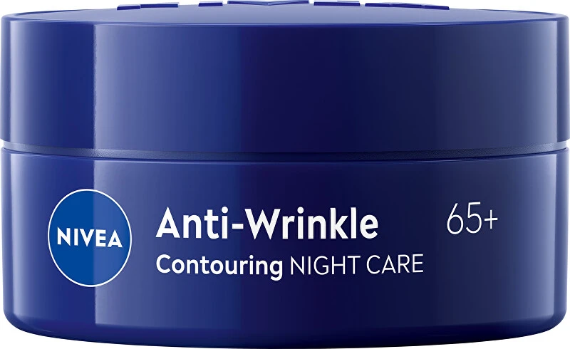 Nivea Naktinis kremas veido kontūrams gerinti 65+ (naktinė priemonė nuo raukšlių) 50 ml