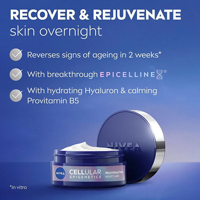 Nivea Naktinis kremas Cellular Epigenetics Rejuvenating Night Care 50 ml