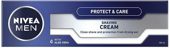 Nivea „Hydrocare“ skutimosi kremas (švelnus skutimosi kremas) 100 ml