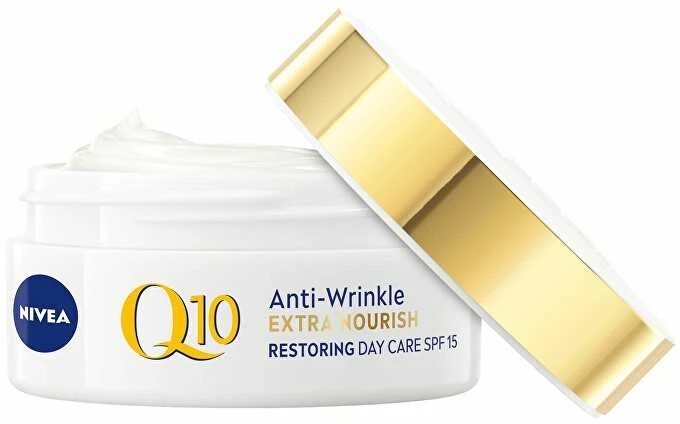 Nivea Q10 Extra Nourish dieninis kremas nuo saulės, 50 ml