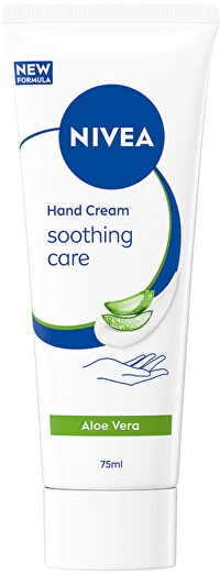 Nivea Raminamasis (rankų kremas) su alaviju ir simondsijų aliejumi. Gaivinantis rankų kremas 75 ml.