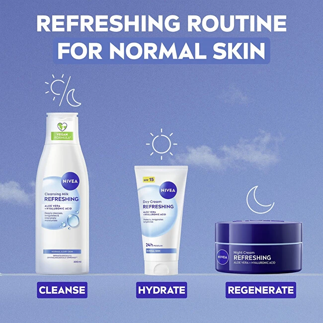 Nivea gaivinantis valomasis pienelis, 200 ml
