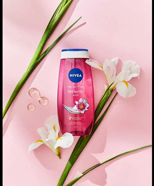 Nivea vandens lelijų ir aliejaus dušo želė 250 ml