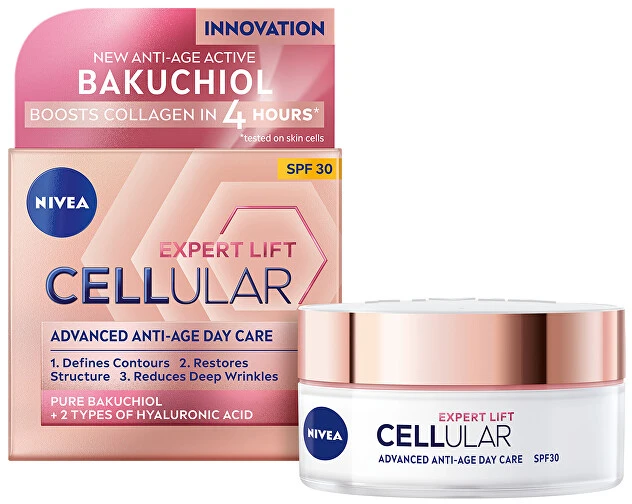 Nivea Cellular Expert Lift Advanced Anti-Age Day kreminis dieninis kreminis moterims, 50 ml