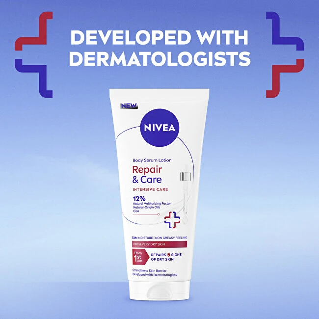 Nivea Atkuriamasis ir priežiūros kūno serumas-losjonas 200 ml