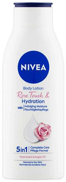Nivea Rose Touch & Hydration Losjonas kūnui Losjonas kūnui moterims, 400 ml
