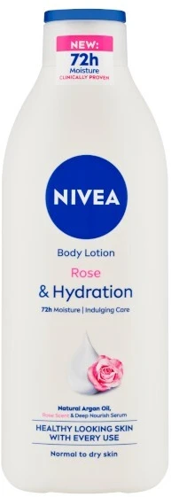 Nivea Rose Touch & Hydration Losjonas kūnui Losjonas kūnui moterims, 400 ml