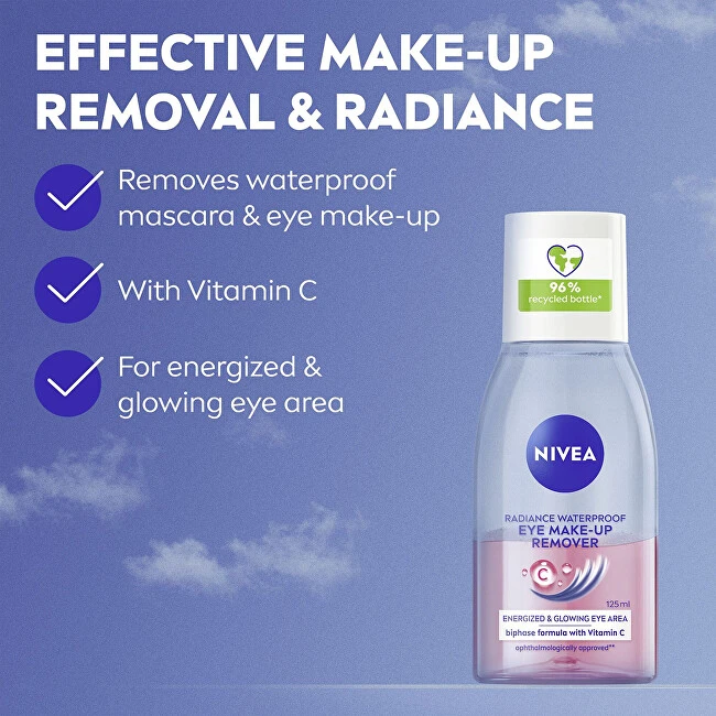 Nivea (Rūpestingas akių makiažo valiklis) 125 ml