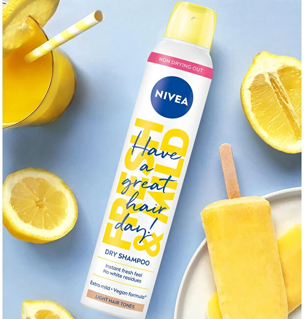 Nivea Fresh & Mild Light Hair Tones Sausas šampūnas Sausas šampūnas