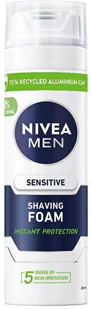 Nivea Men Sensitive skutimosi putos, 200 ml