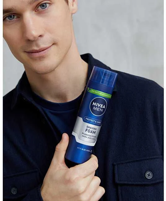 Nivea Skutimosi putos „Protect & Care“ 200 ml