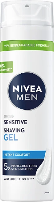 Nivea Sensitive skutimosi gelis 200ml