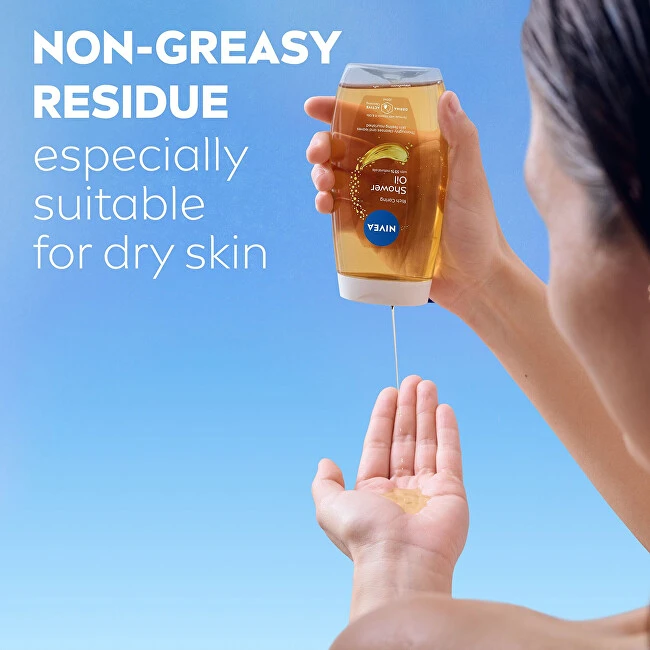 Nivea Natural Oil dušo aliejus moterims, 200 ml