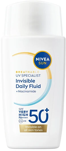 Nivea odos kremas Specialist Invisible Fluidas SPF 50+ 40 ml