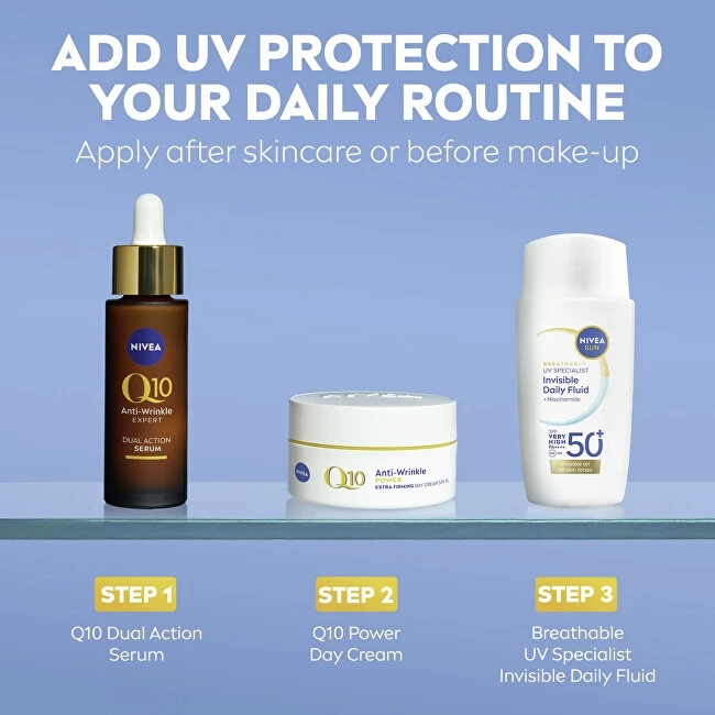 Nivea odos kremas Specialist Invisible Fluidas SPF 50+ 40 ml
