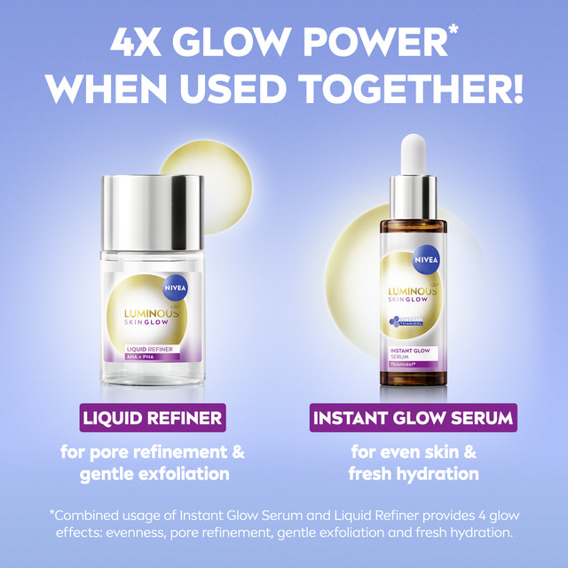 Nivea odos šveitiklis „Luminous Skin Glow“ (skystas šveitiklis) 100 ml