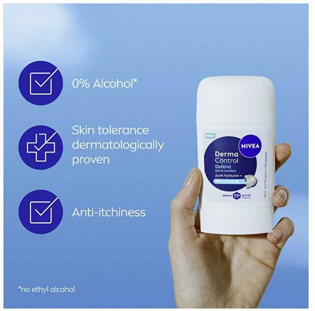 Nivea Solid antiperspirant Derma Control Defend (Antiperspirant) 50 ml