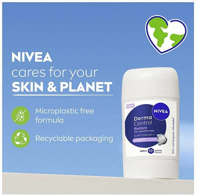 Nivea Solid antiperspirant Derma Control Restore (Antiperspirant) 50 ml