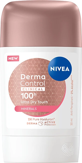 Nivea Kietas antiperspirantas „Derma Dry Control“ 50 ml