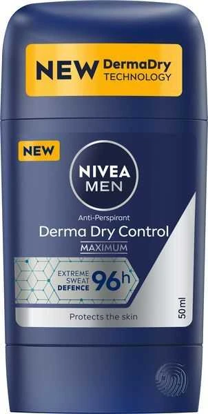 Nivea Solid antiperspirant for men Men Derma Dry Control 50 ml