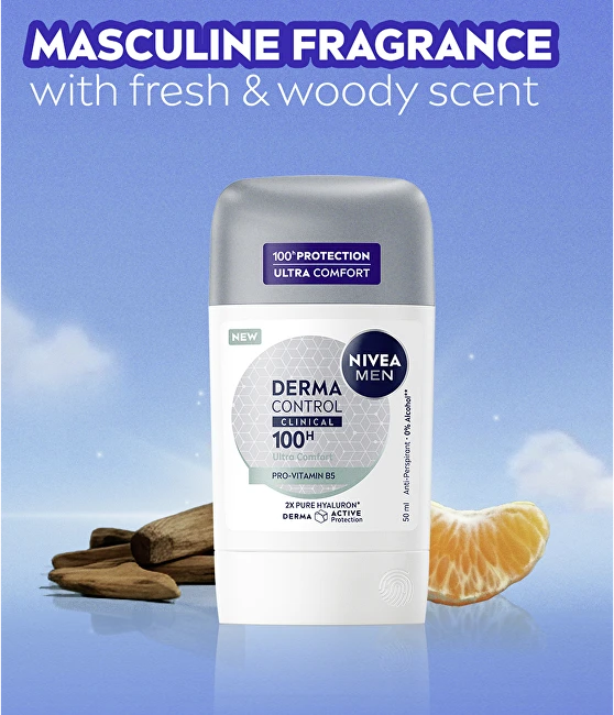 Nivea Solid antiperspirant for men Men Derma Dry Control 50 ml