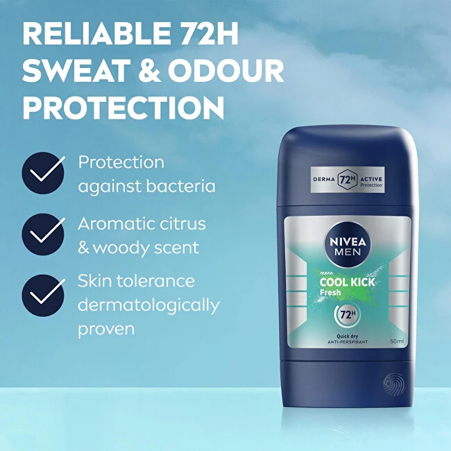 Nivea Men Fresh Kick Antiperspirant vyrams, 50 ml