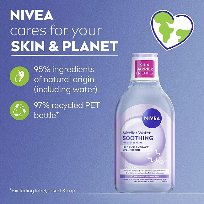 Nivea raminamasis micelinis vanduo (Micellar Vanduo) 100 ml