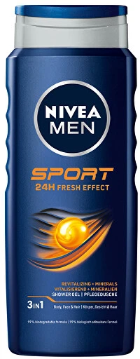 Nivea Men Sport Dušo želė vyrams, 250 ml