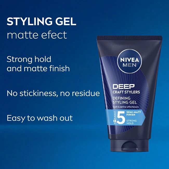 Nivea Men Craft Stylers plaukų želė, 150 ml