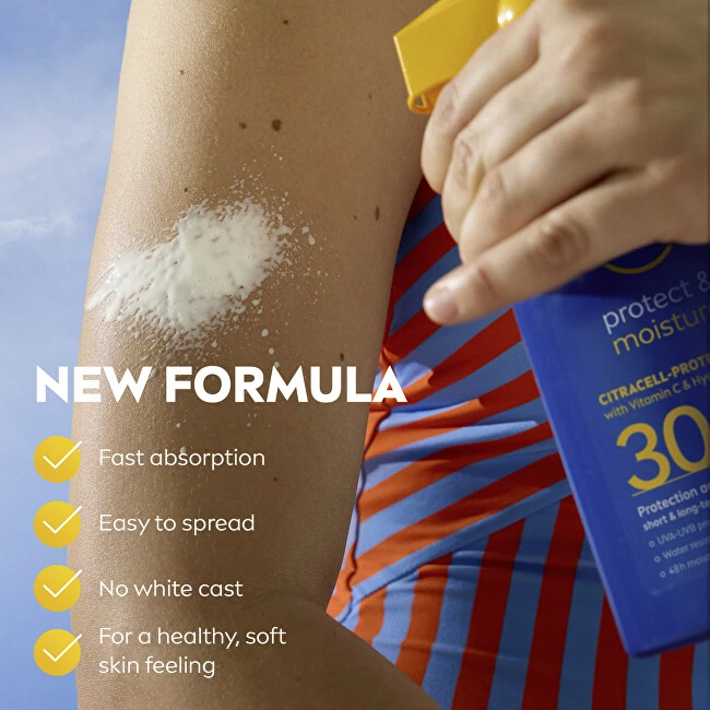 Nivea Sunscreen Purškiklis SPF 30 Protect & Moisture 250 ml