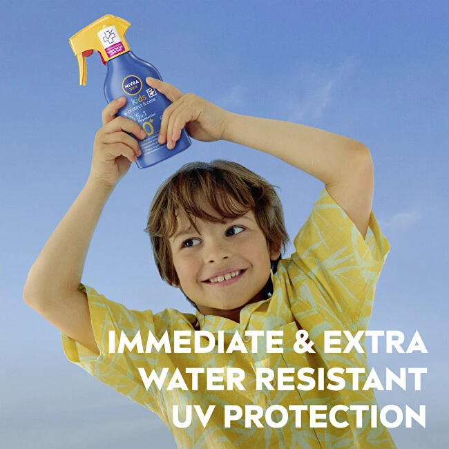 Nivea „Sun Kids Protect & Care“ apsauginis kremas nuo saulės vaikams su labai didele SPF50+ apsauga, 250 ml