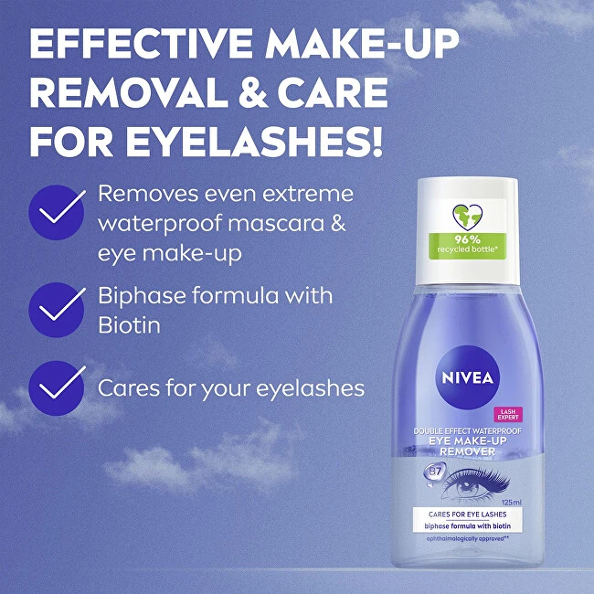 Nivea dvifazis akių makiažas ir makiažas 125 ml