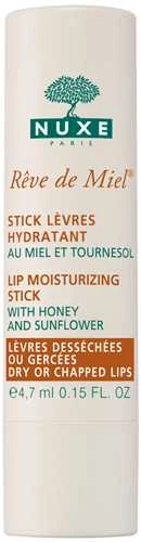NUXE Reve de Miel Lip Moisturising Stick Lūpų balzamas moterims, 4 g