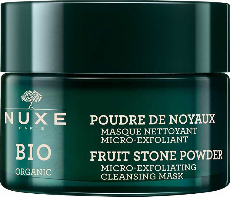 Nuxe NUXE BIO* Mikrošveičiamoji valomoji kaukė - milteliai su vaisių kauliukais 50ml
