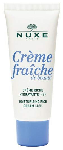 NUXE 48 val. drėkinantis tirštos konsistencijos kremas sausai ir labai sausai odai „Crème Fraîche® de Beauté 48H Moisturizing rich cream for dry skin“, 30 ml