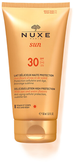 "Nuxe Sun" veido ir kūno losjonas su apsauga nuo saulės Spf30 150ml