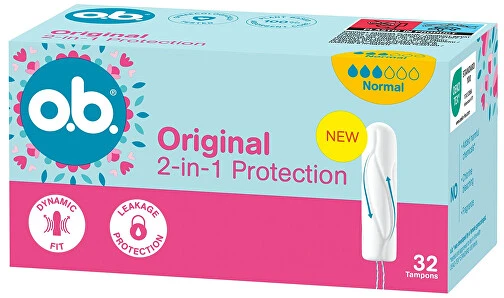 O.B. Originali normali tamponė, 32 vnt.