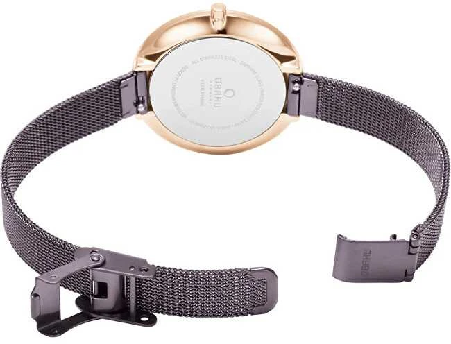 Laikrodis Obaku Dok Walnut V227LXVNMN